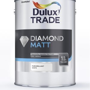 Dulux Trade Diamond Matt B/White 2.5L