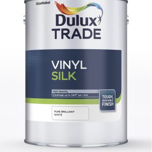 Dulux Trade Silk White 10L