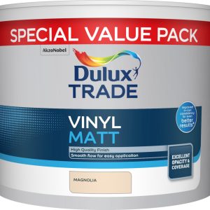 Dulux Trade Vinyl Matt Magnolia 7.5L