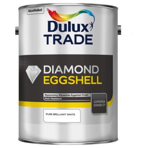 Dulux Trade Diamond Eggshell Brilliant White 5L