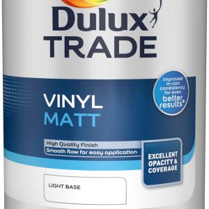 Dulux Trade Vinyl Matt Light Base 1L