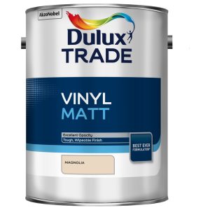 Dulux Trade Vinyl Matt Magnolia 5L