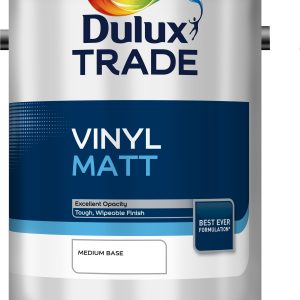 Dulux Trade Vinyl Matt Medium Base 5L