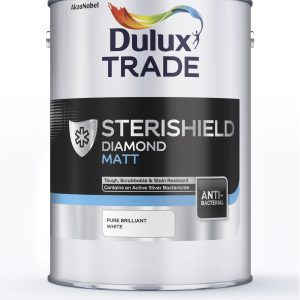 Dulux Trade Sterishield Diamond Matt Light Base Colour 5L
