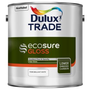 Dulux Trade Ecosure Gloss Brilliant White 2.5Lt