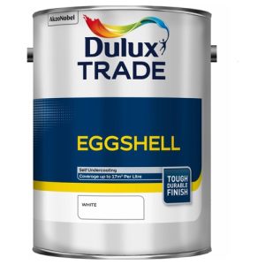 Dulux Trade Eggshell Brilliant White 5L