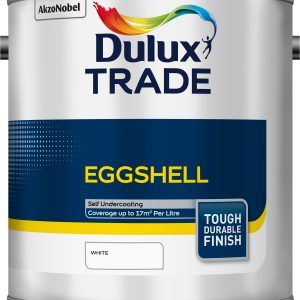 Dulux Trade Eggshell White 2.5L