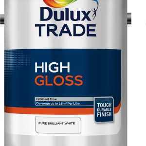 Dulux Trade Gloss Brilliant White 5L