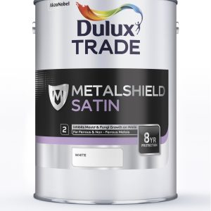 Dulux Trade Metalshield Satin White 5L