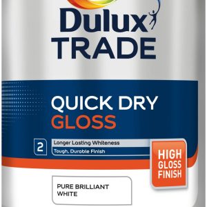 Dulux Trade Quick Dry Gloss Pbw 1L