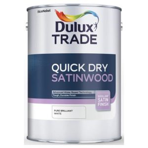 Dulux Trade Quick Dry Satinwood Pbw 5L