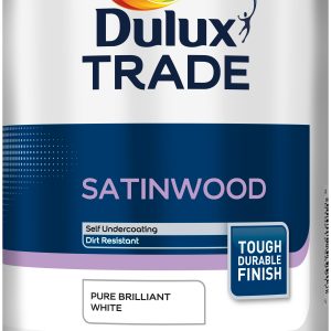 Dulux Trade Satinwood BW 1L