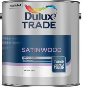 Dulux Trade Satinwood Medium Base 2.5L