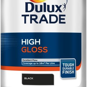 Dulux Trade Gloss Black 1L