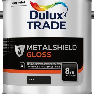 Dulux Trade Metalshield Gloss Black 2.5L