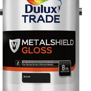 Dulux Trade Metalshield Gloss Black 5L