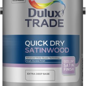 Dulux Trade Quick Dry Satinwood Extra Deep Colour 1L