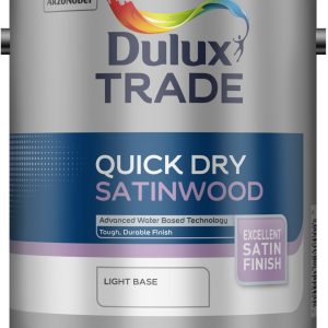 Dulux Trade Quick Dry Satinwood Light Colour 1L