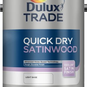 Dulux Trade Quick Dry Satinwood Light Colour 5L