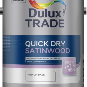 Dulux Trade Quick Dry Satinwood Medium Colour 1L