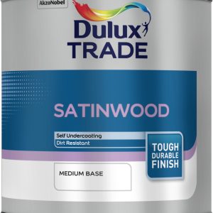 Dulux Trade Satinwood Medium Base 1L