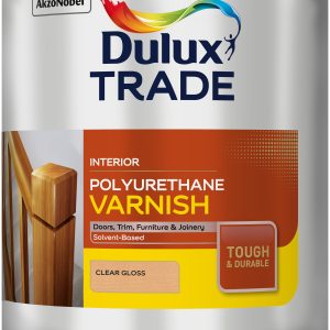 Dulux Trade  Polyurethane Varnish Gloss Clear 2.5L