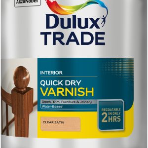 Dulux Trade Quick Dry Varnish Satin 2.5L