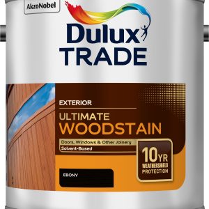 Dulux Trade WeatherShield Ultimate Woodstain Ebony 2.5L