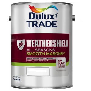 Dulux Trade Weathershield All Seasons Masonry Light 4.5L
