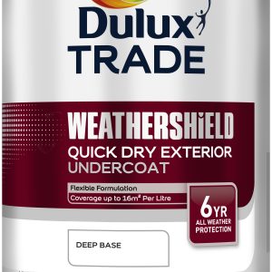 Dulux Trade Weathershield Quick Dry Undercoat Extra Deep 1L