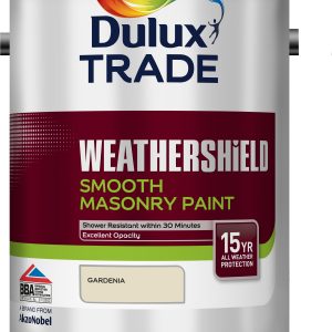 Dulux Trade Weathershield Smooth Gardenia 5L