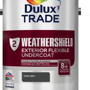 Dulux Trade Weathershield Undercoat Dark Grey 5L
