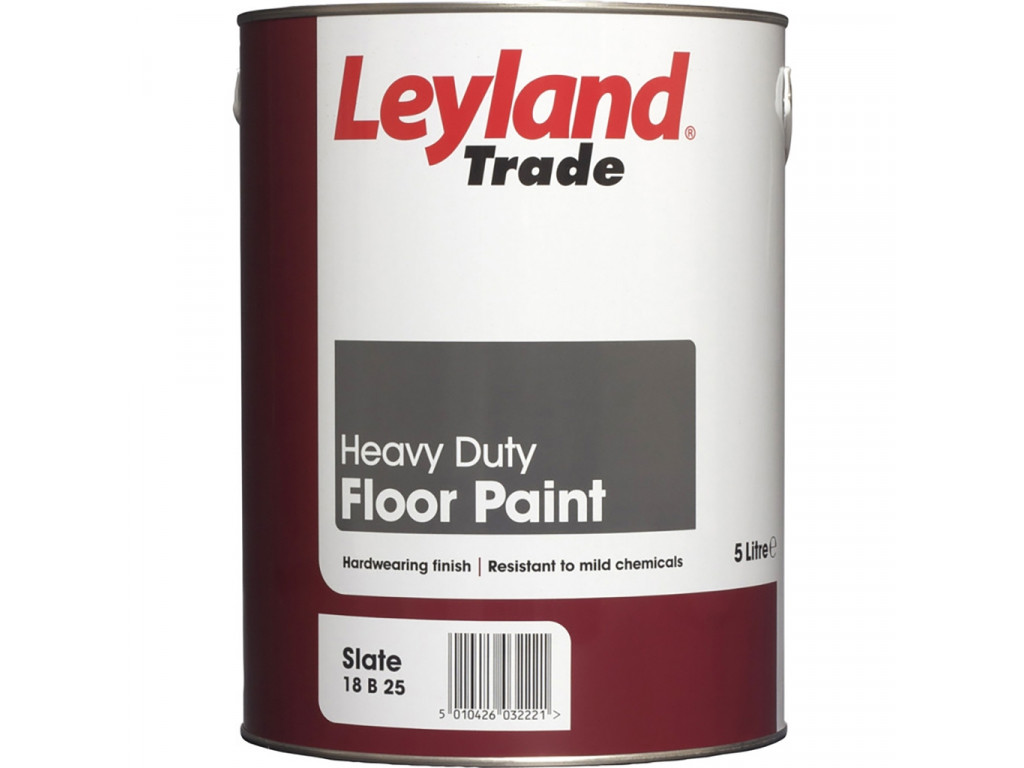 Leyland Heavy Duty Floor Paint Slate 2.5L