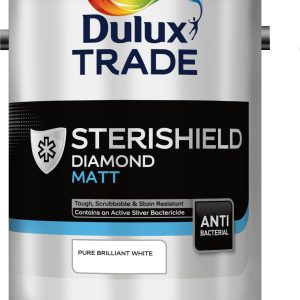 Dulux Trade Sterishield Diamond Matt PBW 5L