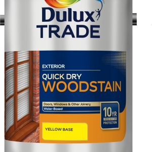 Dulux Trade Quick Dry Woodstain Yellow Base 5L
