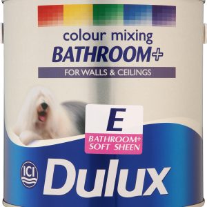 Dulux Col/Mix Easy Care Bathroom S/Shn Ex/Deep Bs 2.5L