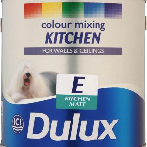 Dulux Col/Mix Easy Care Kitchen Matt E/Deep Bs 2.5L