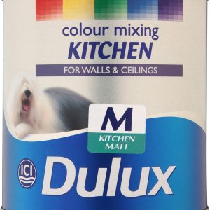 Dulux Col/Mix Easy Care Kitchen Matt Medium Bs 1L