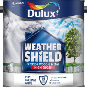 Dulux Retail WeatherShield Quick Dry Gloss BW 2.5L