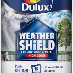 Dulux Retail WeatherShield Quick Dry Gloss BW 750ML