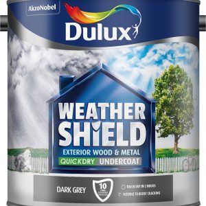 Dulux Retail WeatherShield Quick Dry Undercoat Dark Grey 2.5L