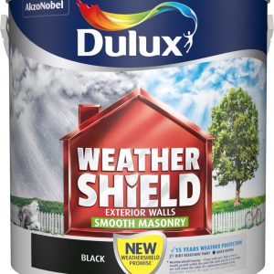 Dulux Retail Weathershield Smooth Black 2.5L