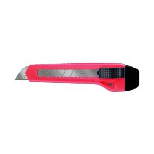 Allway 8 -Point 18mm Snap Off Knife w/1 blade, Neon, carded (K700)