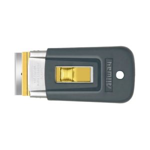 Allway Soft Grip, Steel, Glass Scraper w/5 blades, carded (SGS)