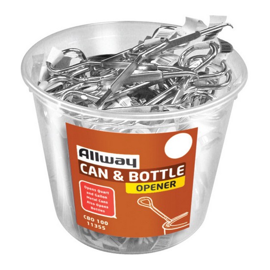 Allway Can and Bottle Opener, Bucket 100 QDS ONLY (CBO100)