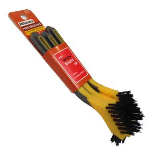 Allway Nylon Mini Brush, Soft Grip, 3 pack, carded (NMB3)