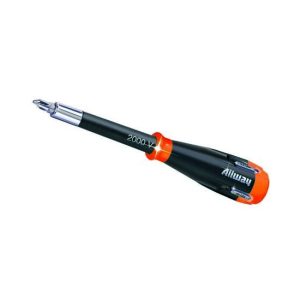 Allway 5-IN-1 Composite Shockproof Screwdriver, carded (SD41)