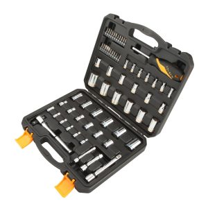 Tolsen 65Pcs Socket Set (Metric & Inch) (Industrial)