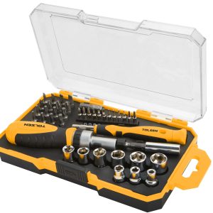 Tolsen 42Pcs Bits & Socket Set