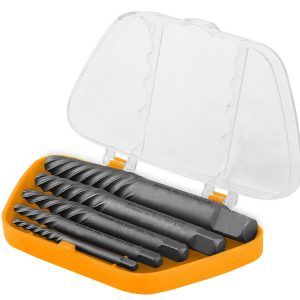 Tolsen 5Pcs Screw Extractor Set (Industrial)